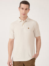 Solid Men's Pique Polo