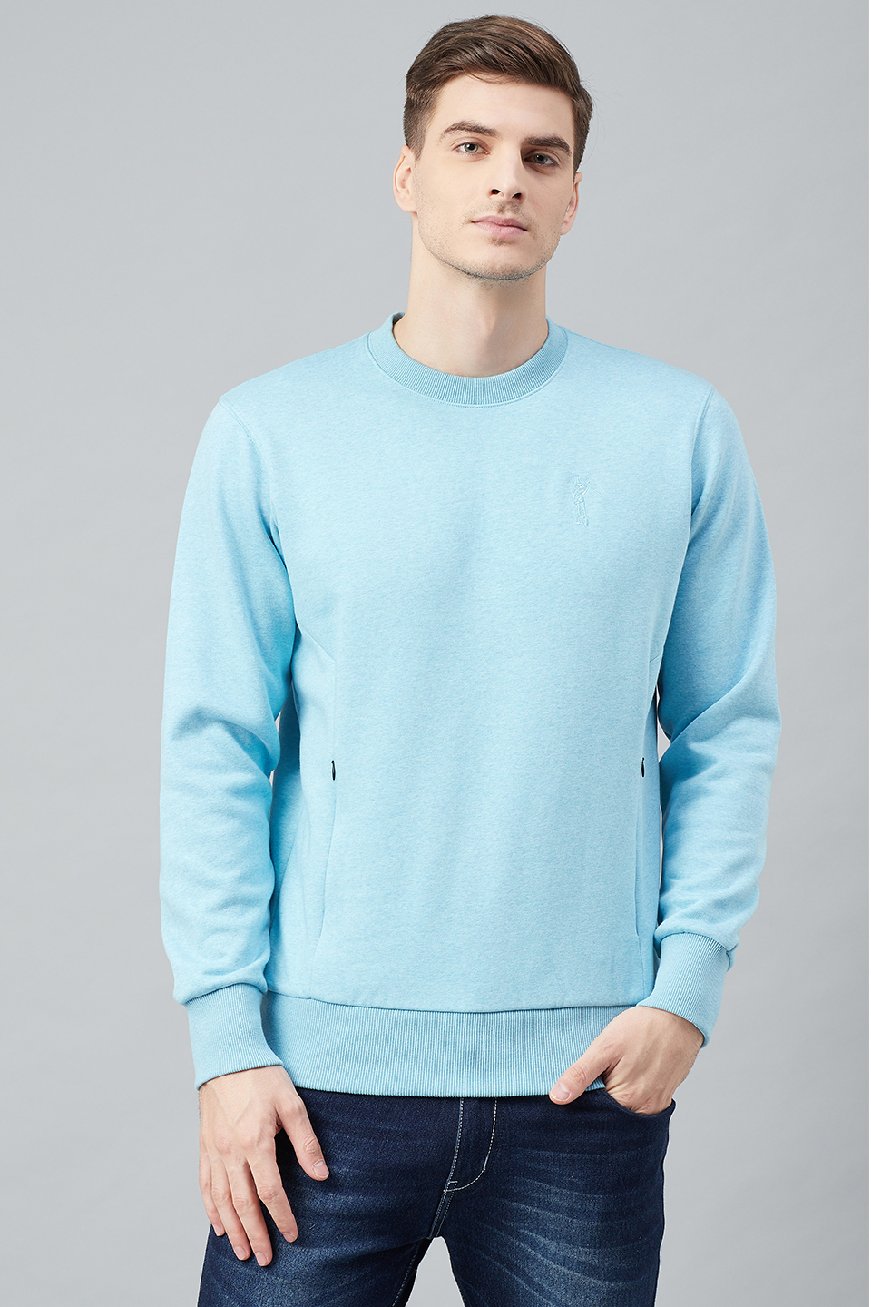 Round Neck Fleece Sweatshirt – Fahrenheit