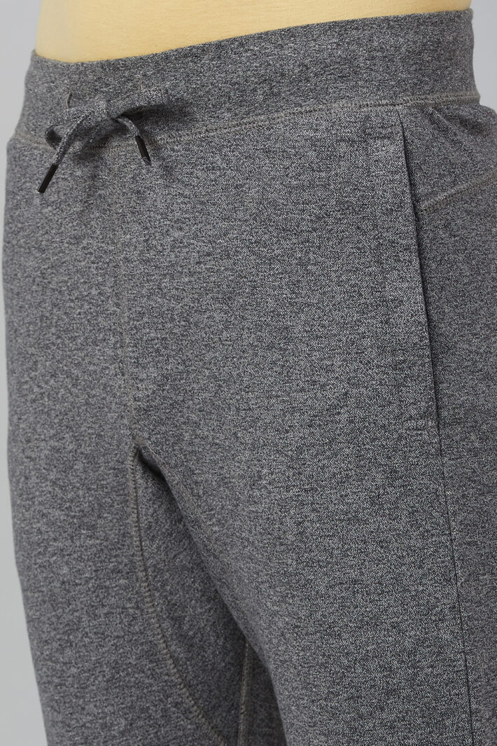Fahrenheit Interlock Pant with Ribbed Hem Grey