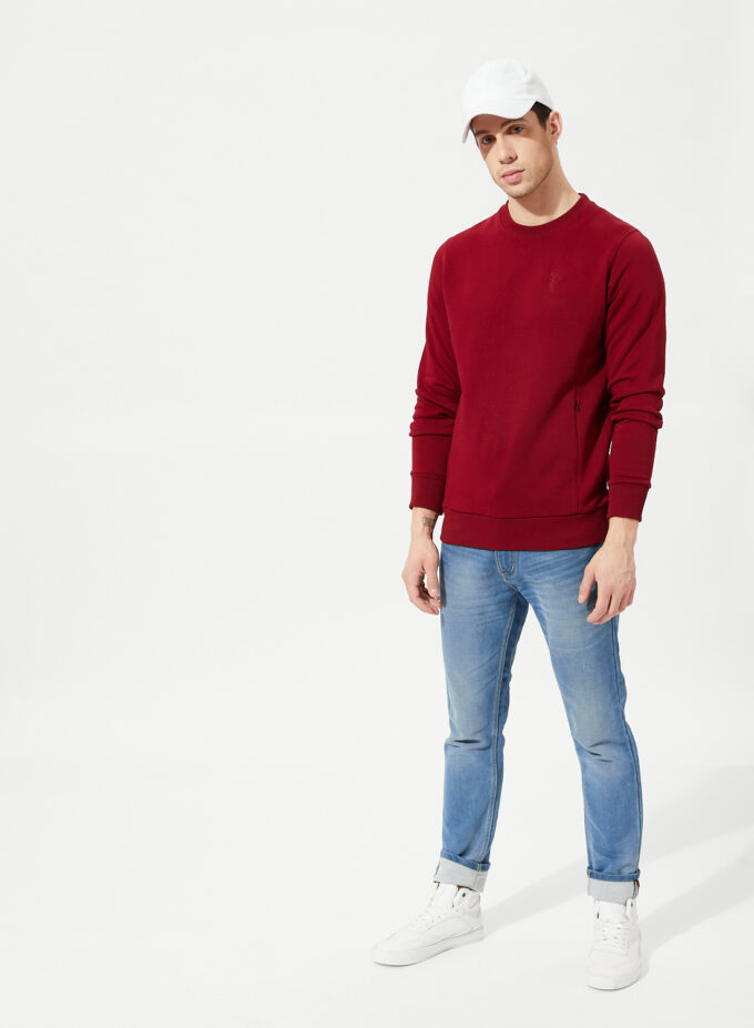 Round Neck Fleece Sweatshirt – Fahrenheit