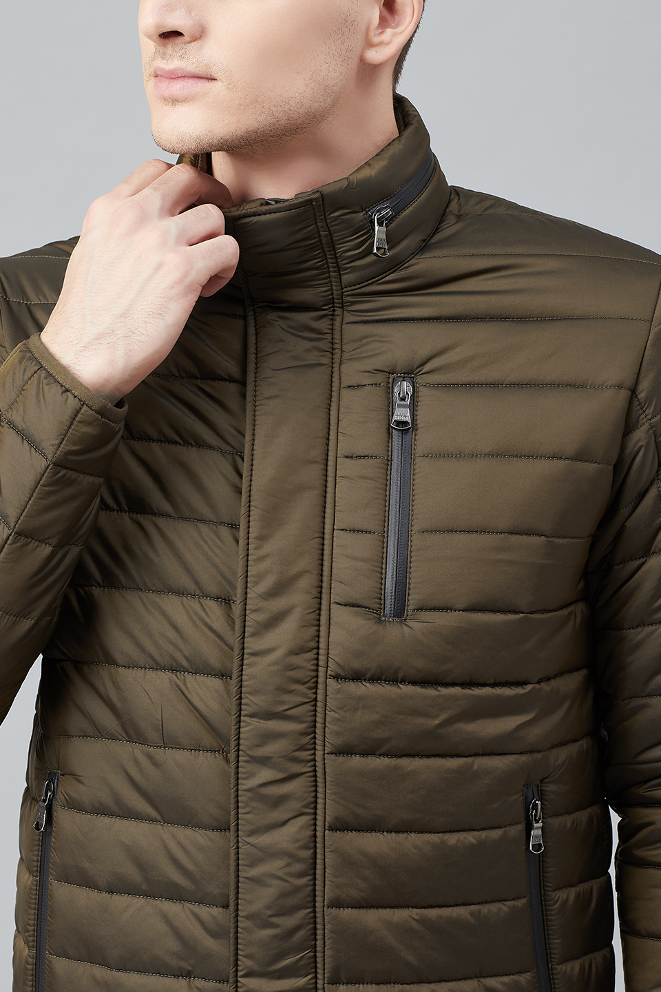 Quilted Zip-Front Jacket – Fahrenheit