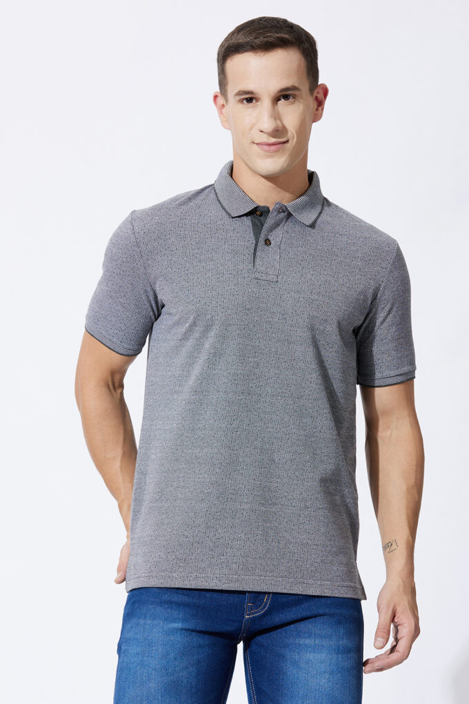 Jacquard Polo - XL
