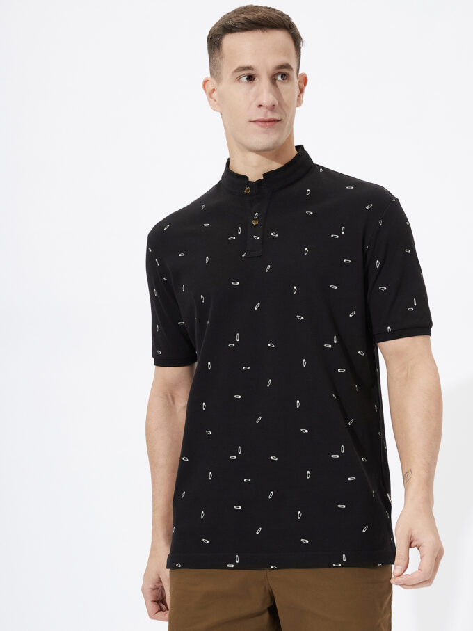 Stand-Up Collar Polo – Fahrenheit