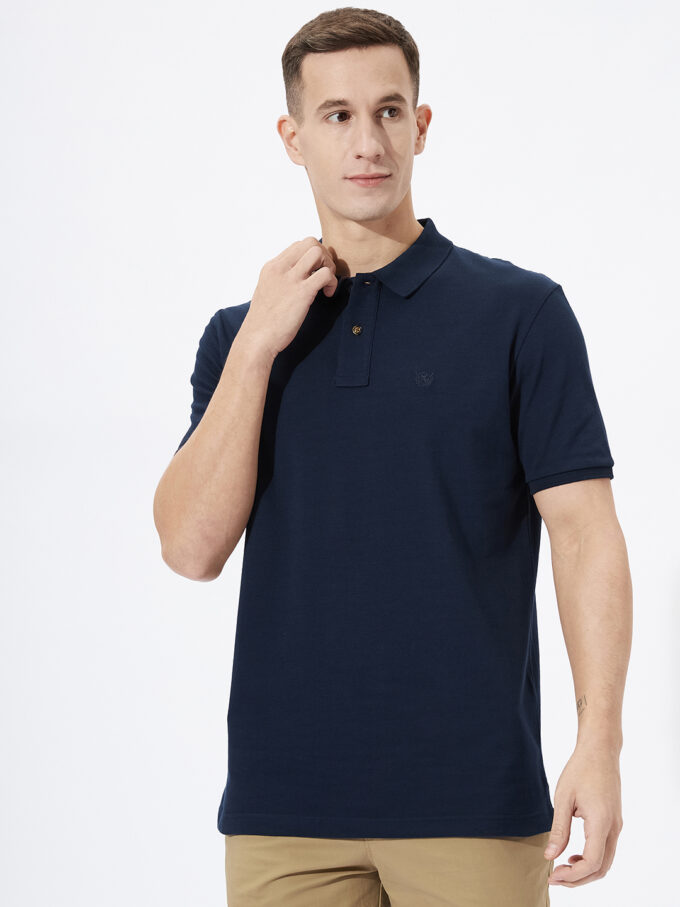 Cotton Lycra Solid Pique Polo - 5XL