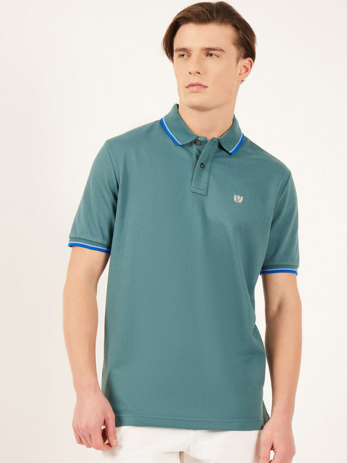 Twill Knit Structured Polo - XL