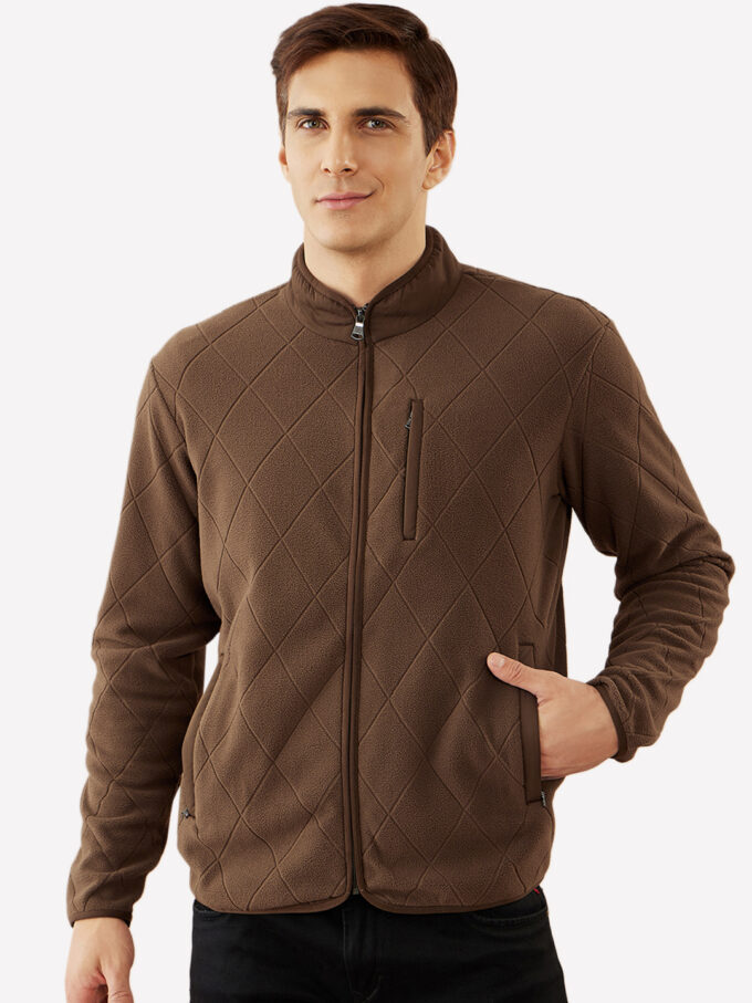 Full-Zip Polar Sweatshirt - XL