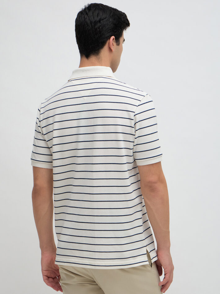 Stripe Pique Polo - Image 4