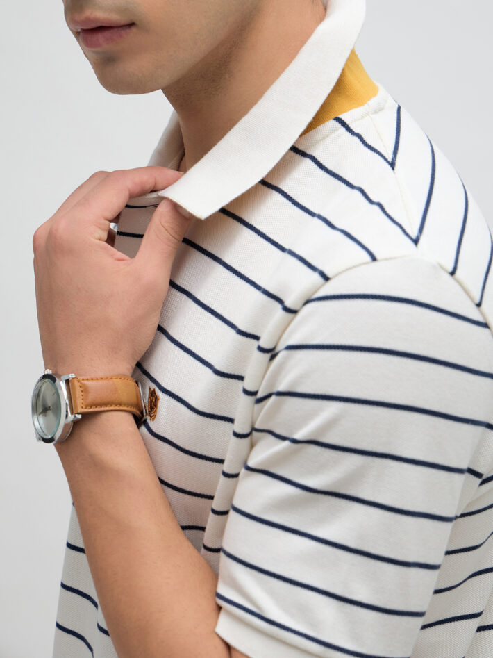 Stripe Pique Polo - Image 6