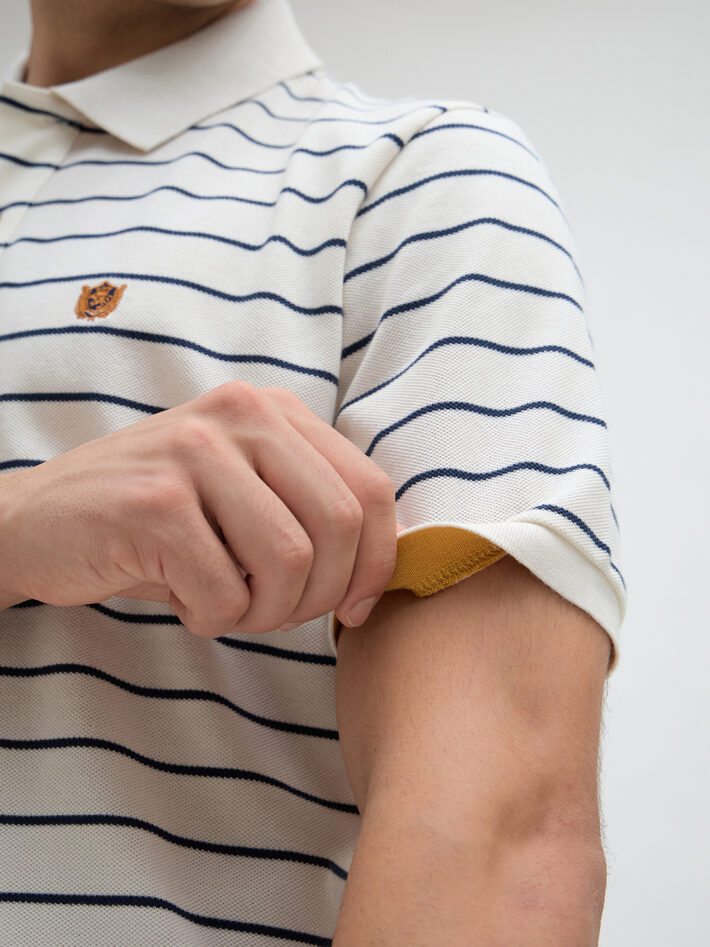 Stripe Pique Polo - Image 7