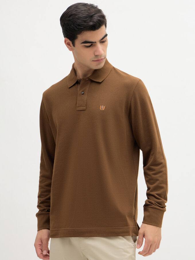 Solid Pique Polo - L