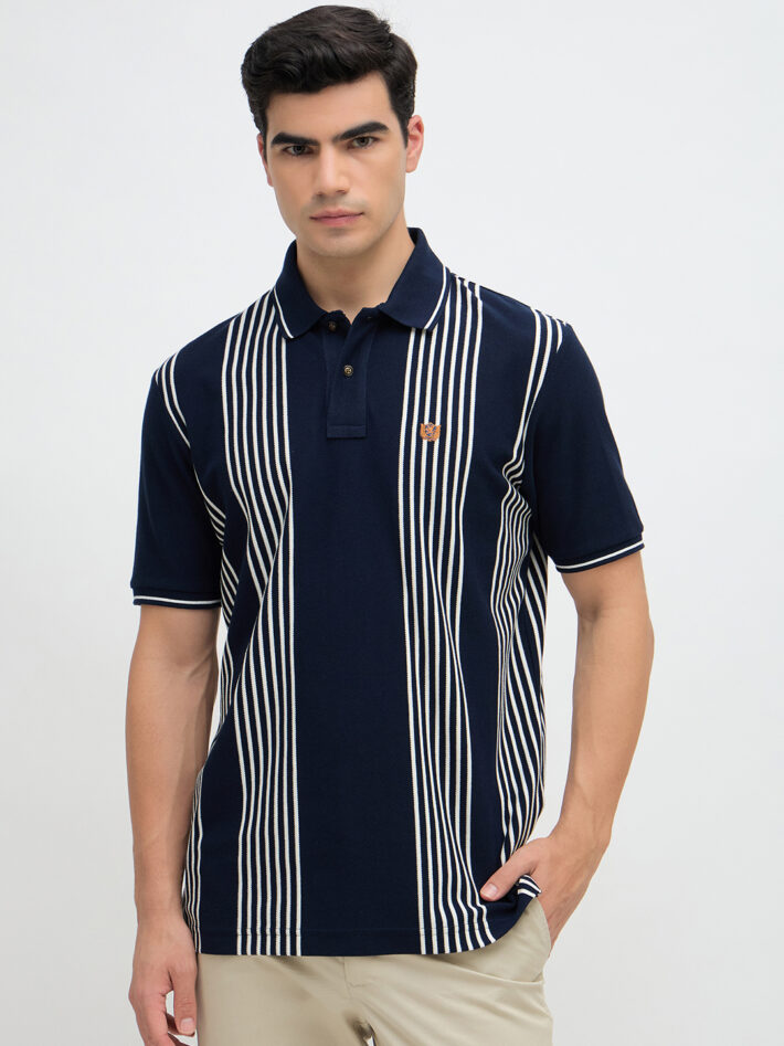 Vertical Striper Polo