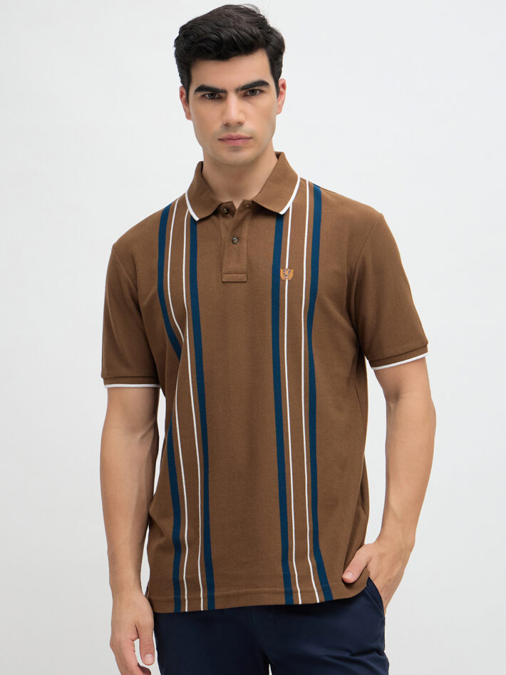 Vertical Striper Polo