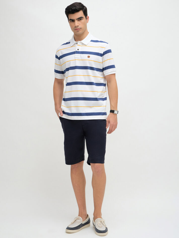 Stripe Jersey Polo - Image 6
