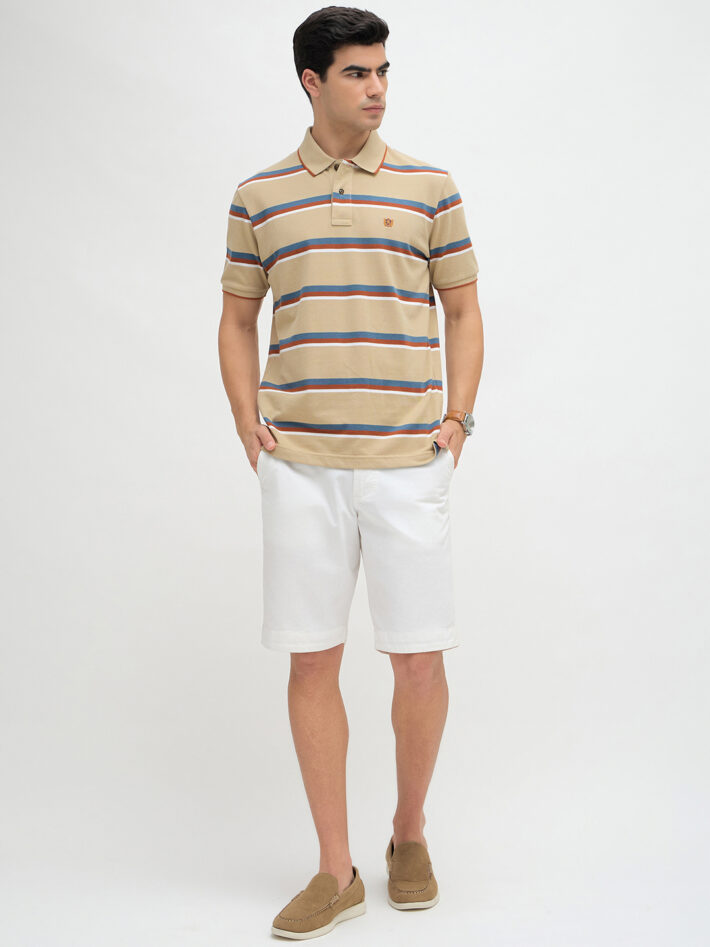 Horizontal Stripe Polo - Image 2