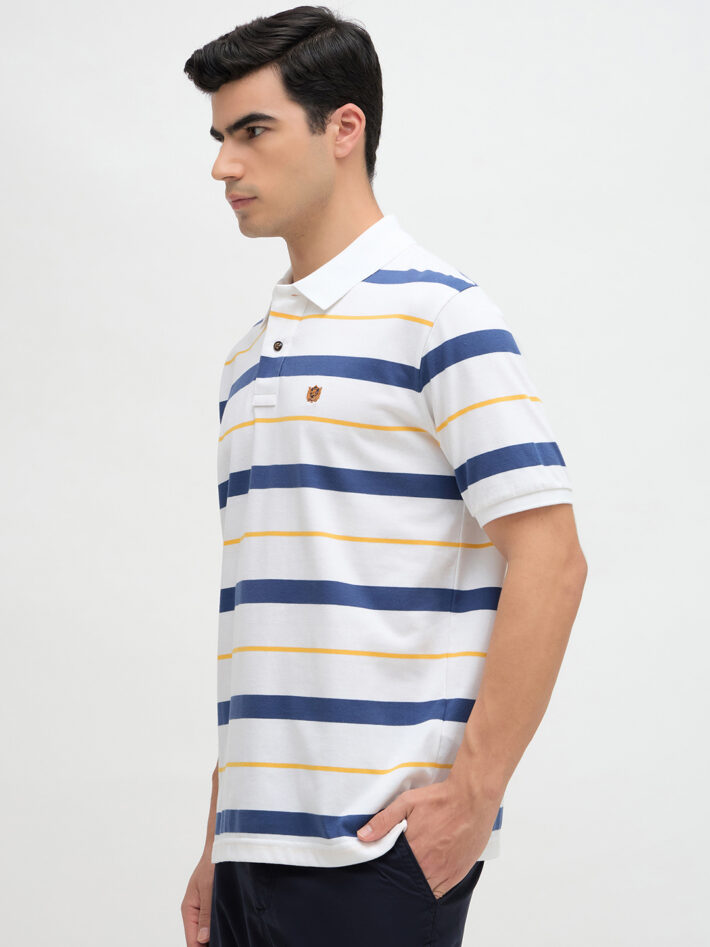 Stripe Jersey Polo - Image 2