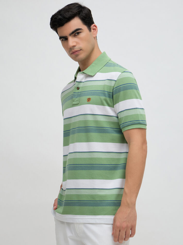 Stripe Pique Polo - Image 3