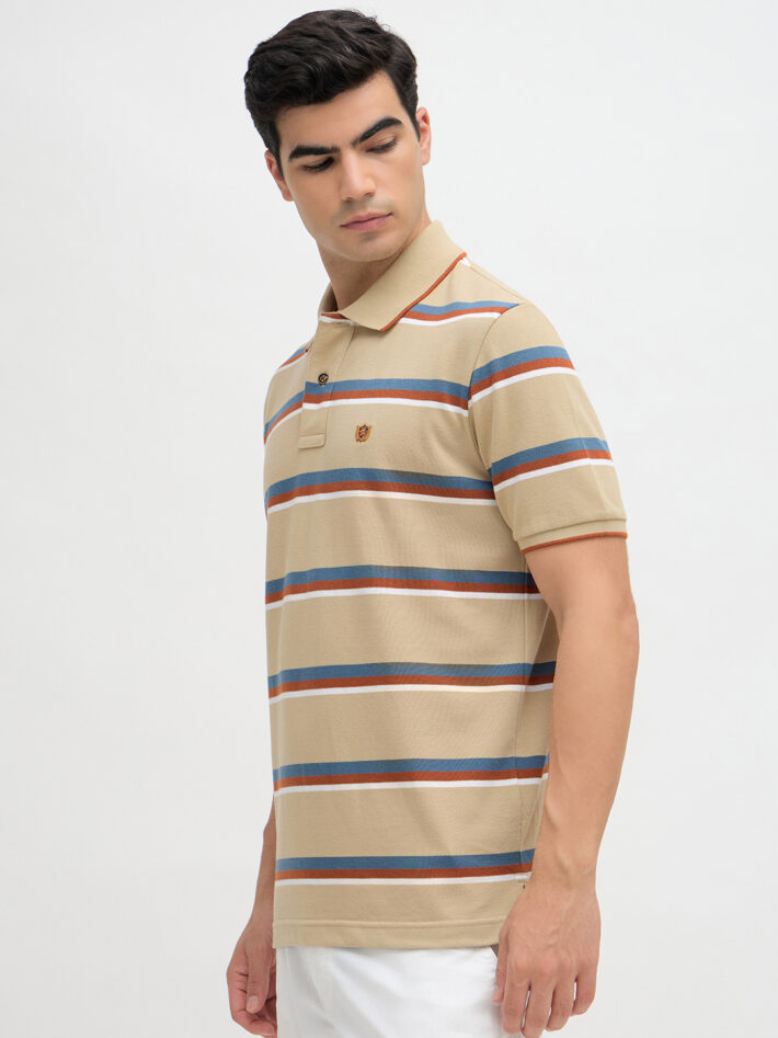 Horizontal Stripe Polo - Image 3