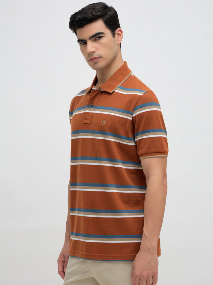 Horizontal Stripe Polo - Image 3