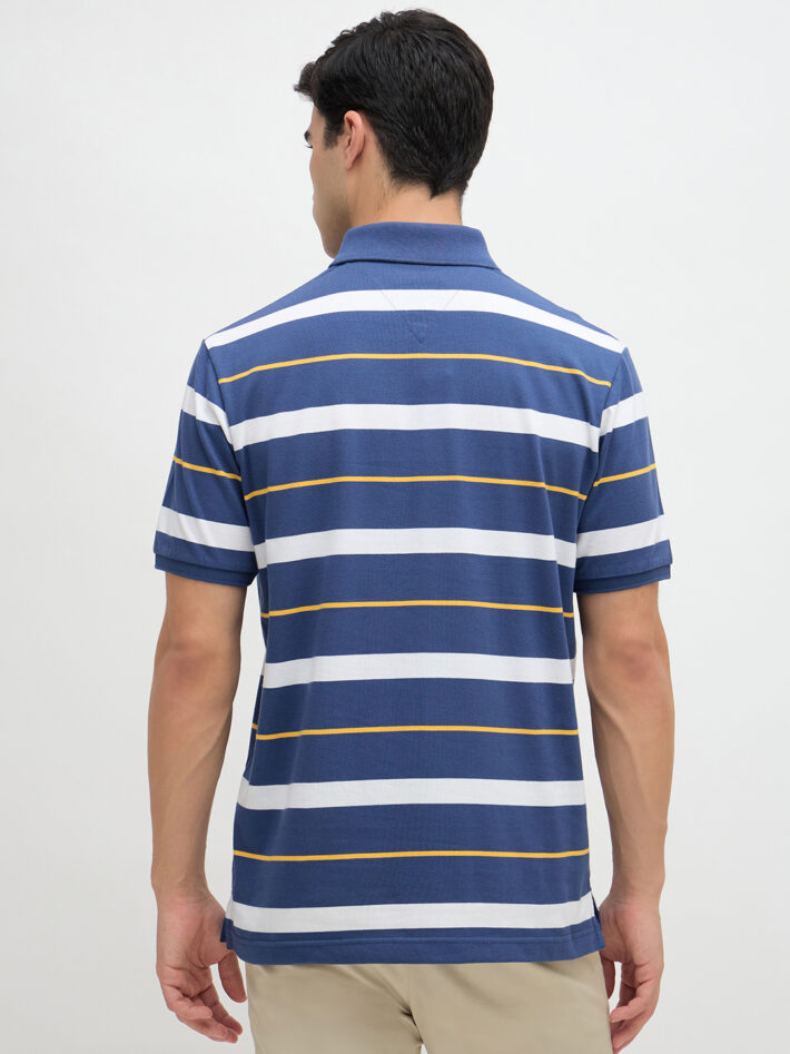 Stripe Jersey Polo - Image 4