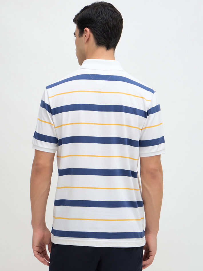Stripe Jersey Polo - Image 3