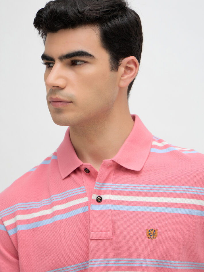 Stripe Pique Polo - Image 6