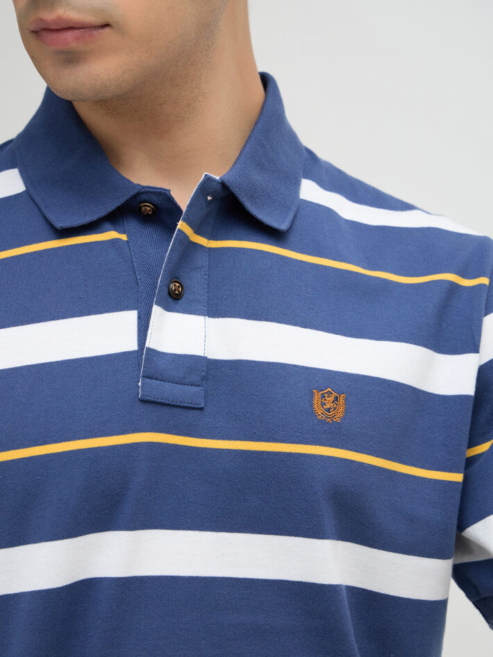 Stripe Jersey Polo - Image 5