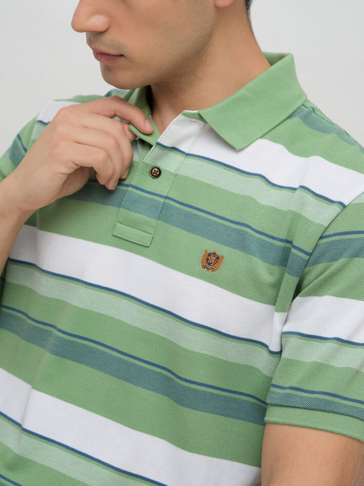 Stripe Pique Polo - Image 5