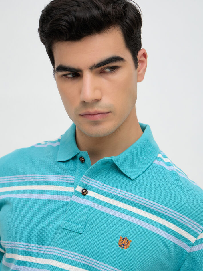 Stripe Pique Polo - Image 5