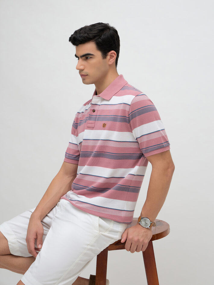 Stripe Pique Polo - Image 6