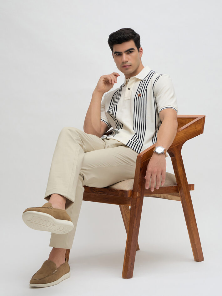 Vertical Striper Polo - Image 7