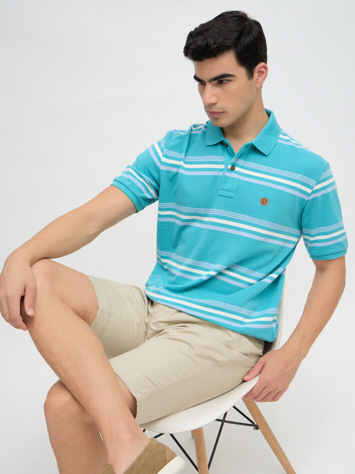 Stripe Pique Polo - Image 6