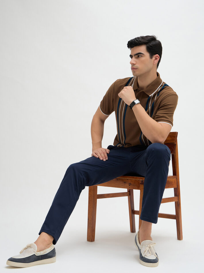 Vertical Striper Polo - Image 2