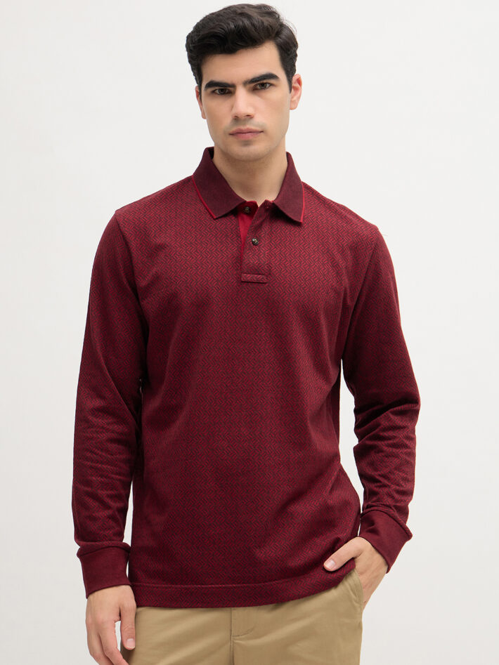 Jacquard Polo