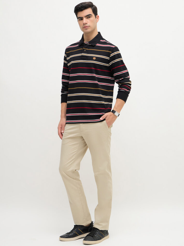 Stripe Jersey Polo - Image 2