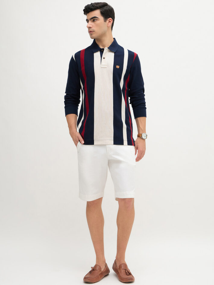Vertical Striped Polo - Image 6