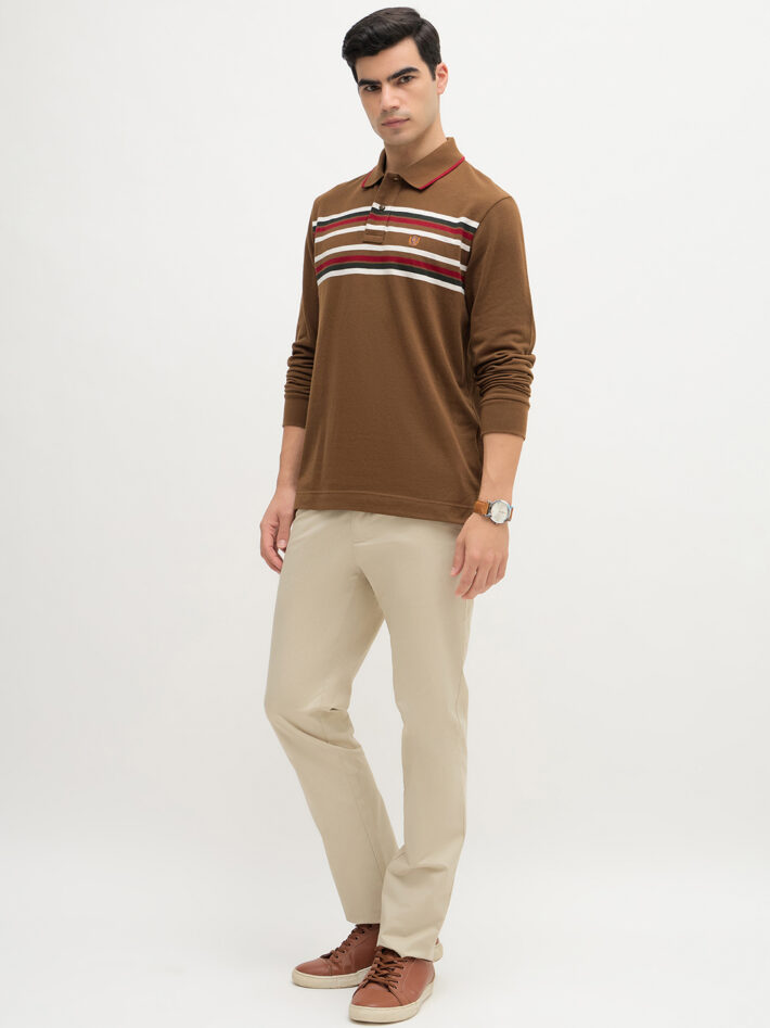 Chest Striped Polo - Image 6