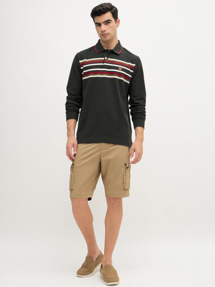 Chest Striped Polo - Image 6