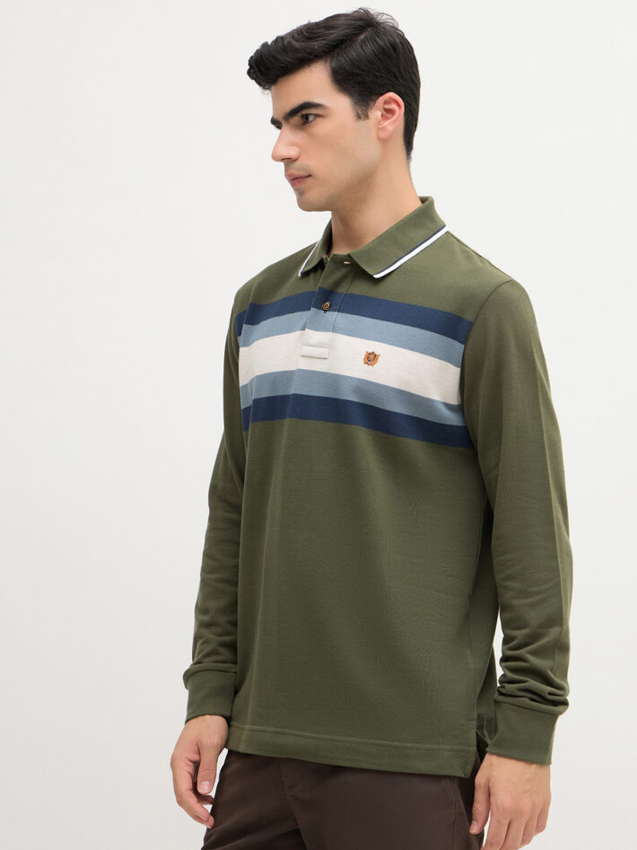 Horizontal Striped Polo - Image 2