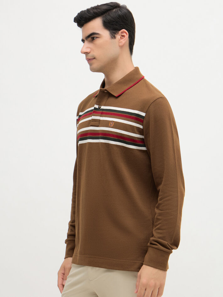 Chest Striped Polo - Image 2