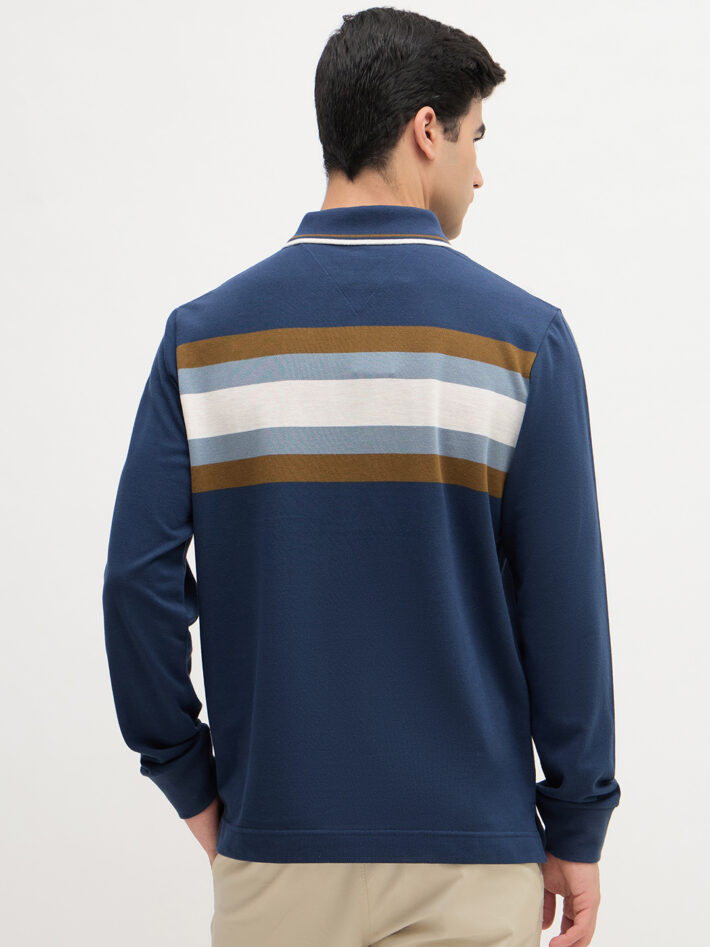 Horizontal Striped Polo - Image 3