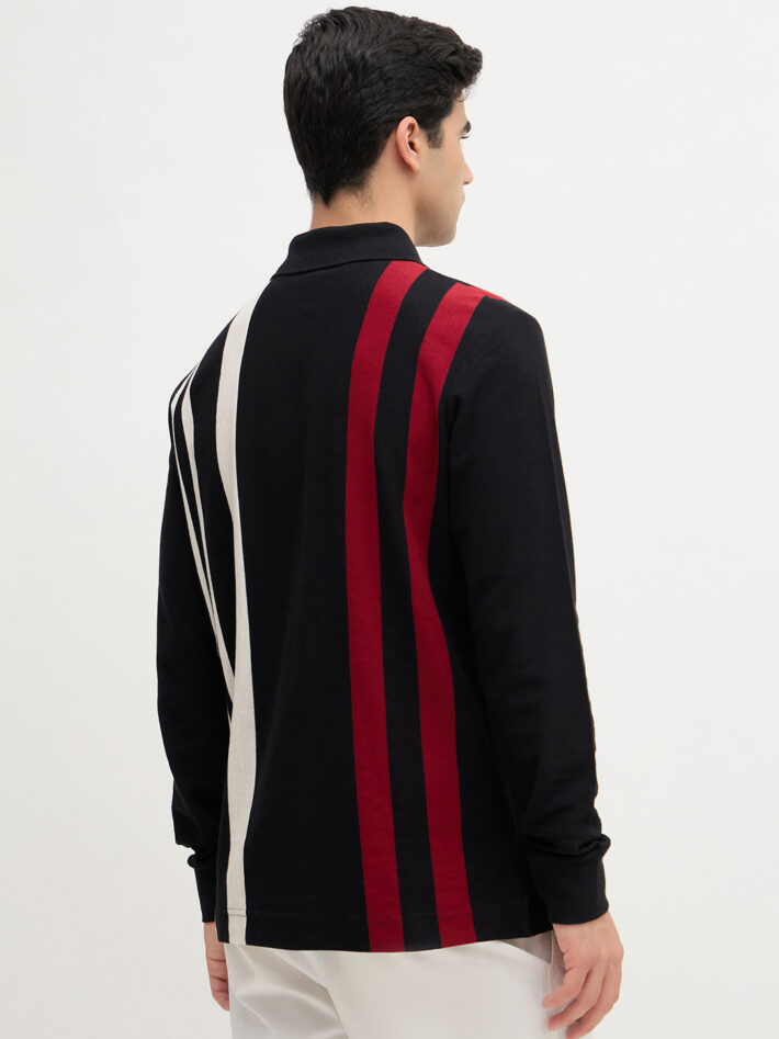 Vertical Stripe Polo - Image 4