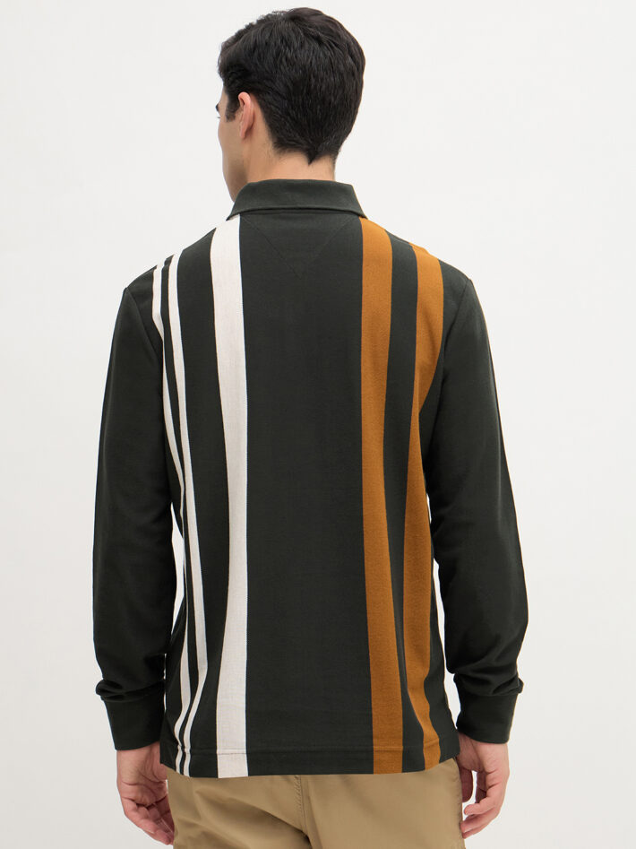 Vertical Stripe Polo - Image 4
