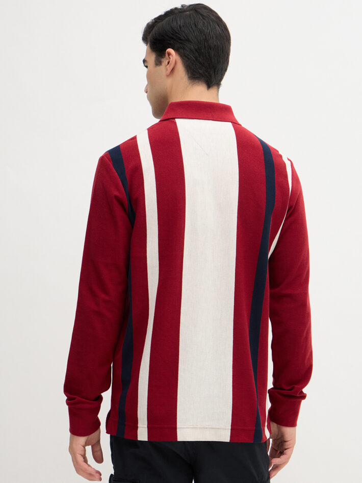 Vertical Striped Polo - Image 3