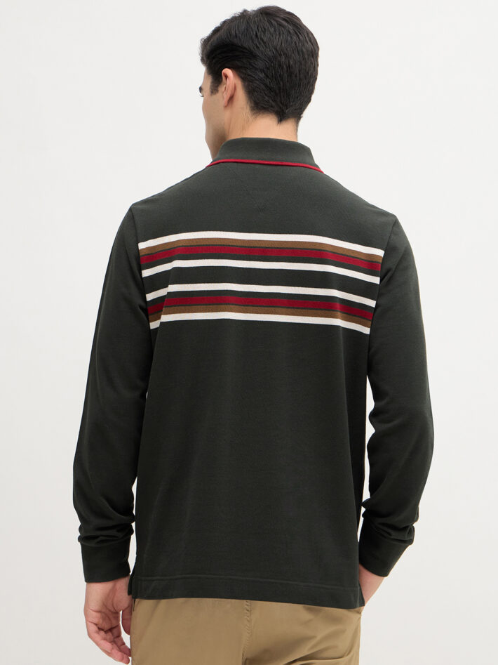 Chest Striped Polo - Image 3