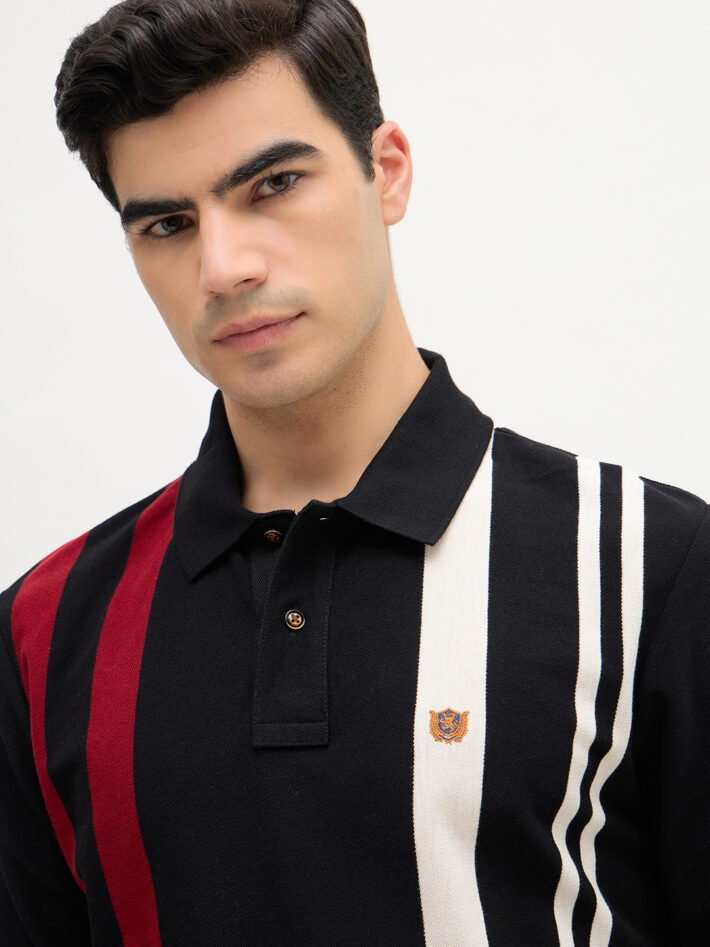 Vertical Stripe Polo - Image 5