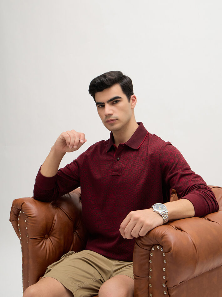 Jacquard Polo - Image 6