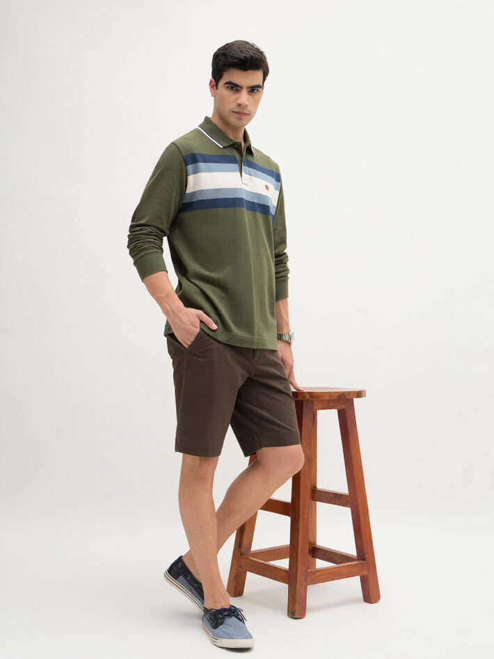 Horizontal Striped Polo - Image 5