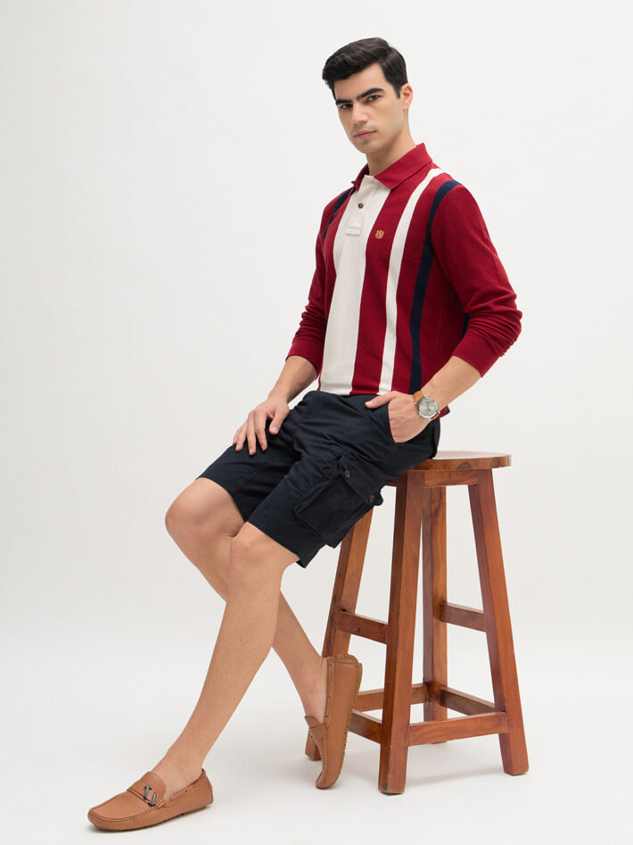 Vertical Striped Polo - Image 4
