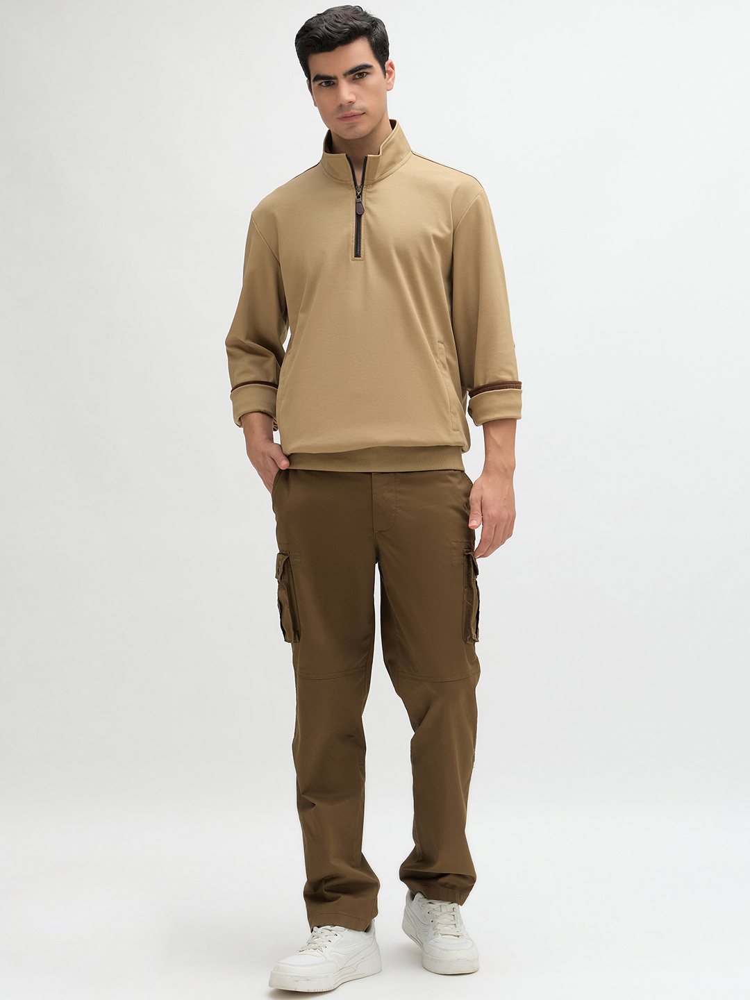 Lycra Interlock Half-Zip - Image 2