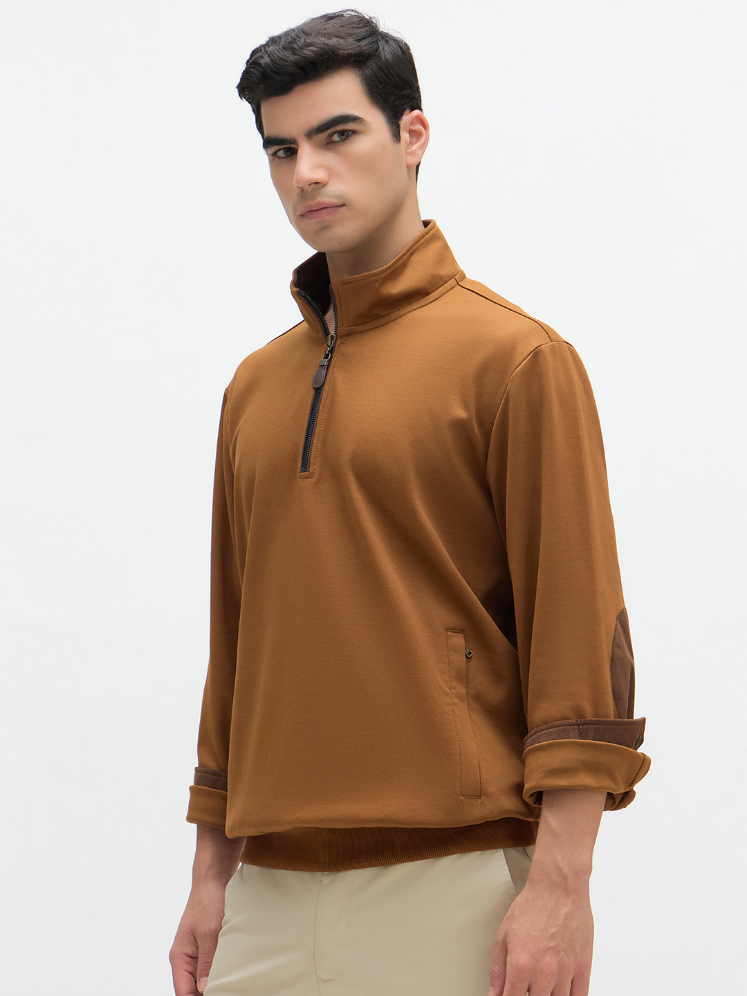 Lycra Interlock Half-Zip - Image 2